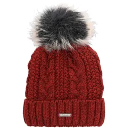 Antonio Winter Strick Mütze Beanie - Red