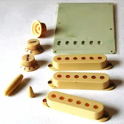 GuitarSlinger Products Accessory Kit Worn White ST-Style - Accessory Kit