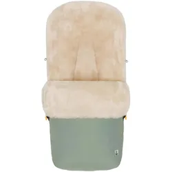 babycab Winterfußsack Lammfell Lille für Kinderwagen, Buggy, gruen