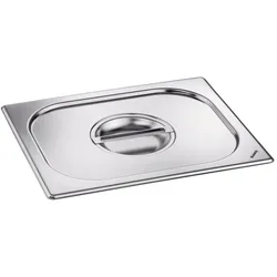 Blanco GN-Deckel 1/2 mit Griffmulde 18/10, 1 Stück