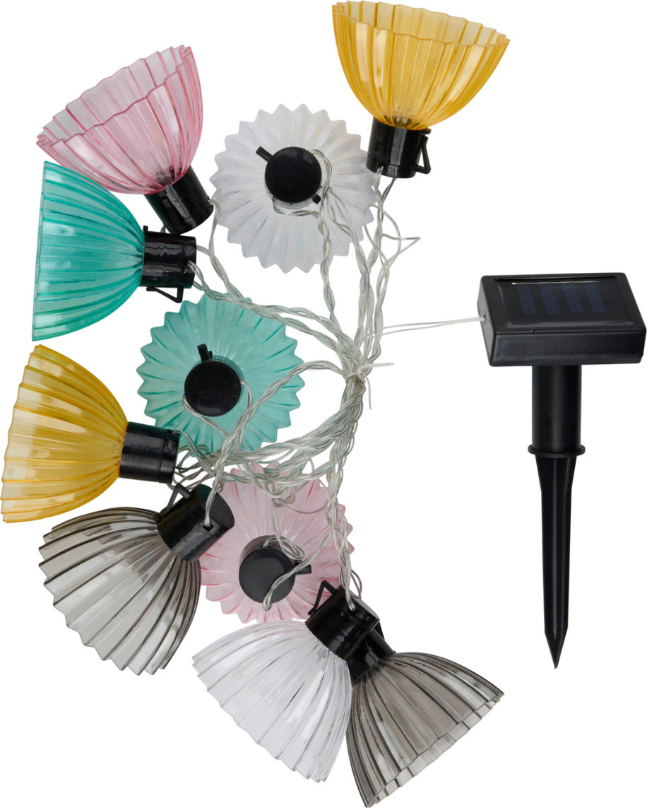 Arti Casa Solar Lichtslingering met 10 LED-lampen voor buiten, 420 cm