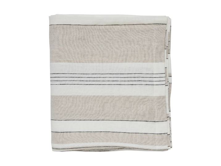 Tell Me More Noah Tischdecke Beige stripe, 145x270 cm