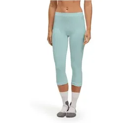 Falke Damen Unterhosen lang Da W 3/4 Tights, Größe L in Grün 7439