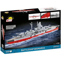 Cobi H.C. WWII Battleship Bismarck 600T