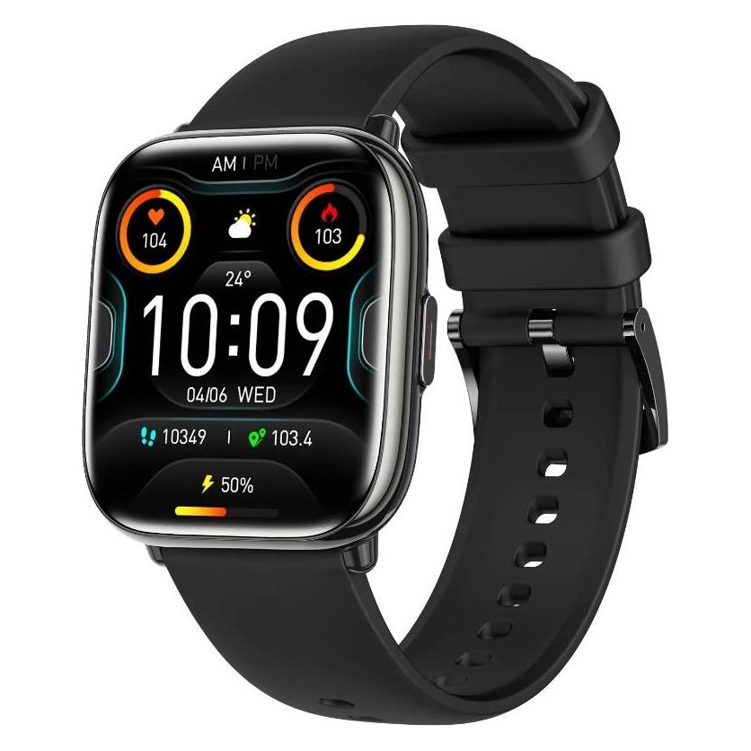 Rubicon RNCF31 SCHWARZ Damen-Smartwatch (44.45 mm, ohne SIM) (14225473)