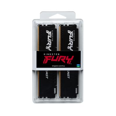 KINGSTON Arbeitsspeicher "64 GB 6000 MT/s DDR5 CL30 DIMM", schwarz, 64 GB, Arbeitsspeicher