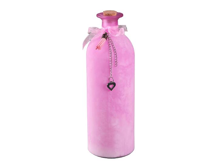 Objet déco Lenis 9 x 27 x 9cm Rose foncé