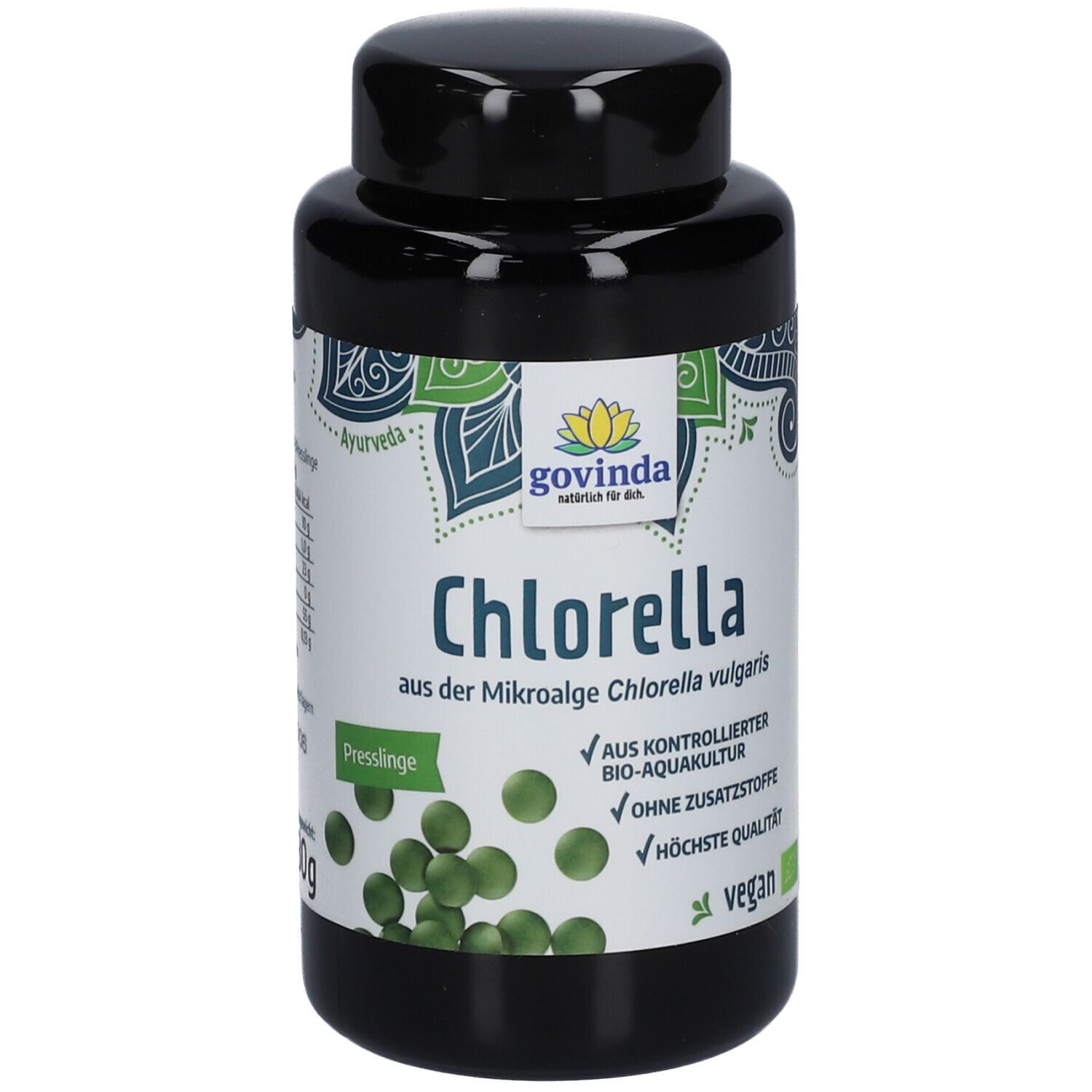 Govinda Bio-Chlorella 180 g Presslinge