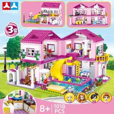 Inspired Finds Friends City Street View Villa Building Block Set For Creative DIY Play Friends City Street View Villa Building Block Set For Creative DIY Play