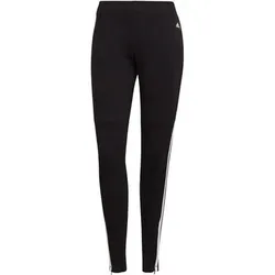 ADIDAS Damen Sportswear 3-Streifen Skinny Hose, Größe S in Schwarz Schwarz