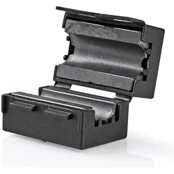 Nedis Ferritfilter 6.50 mm ABS Schwarz 25 Stück Box, Induktor