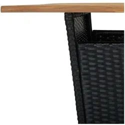 vidaXL, Bartisch, Lagenwald (80 x 80 x 110 cm, 80 x 80 x 110 cm)