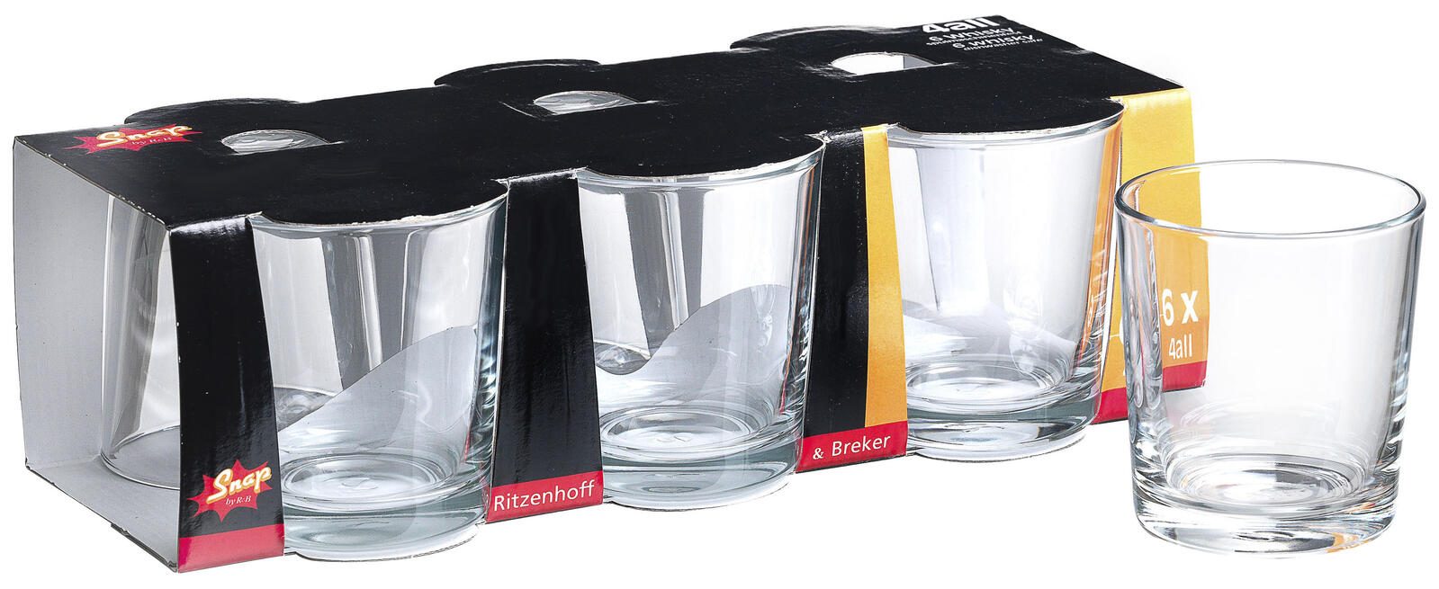 Ritzenhoff & Breker Whiskygläser 0,25 l transparent 690231