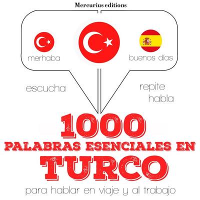 1000 palabras esenciales en turco - JM Gardner, Audio, 9782821118867