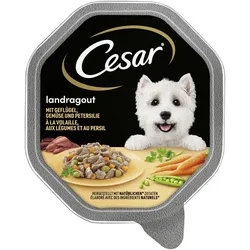 Cesar Landküche Geflügel & Gemüse in Sauce 14x150 g