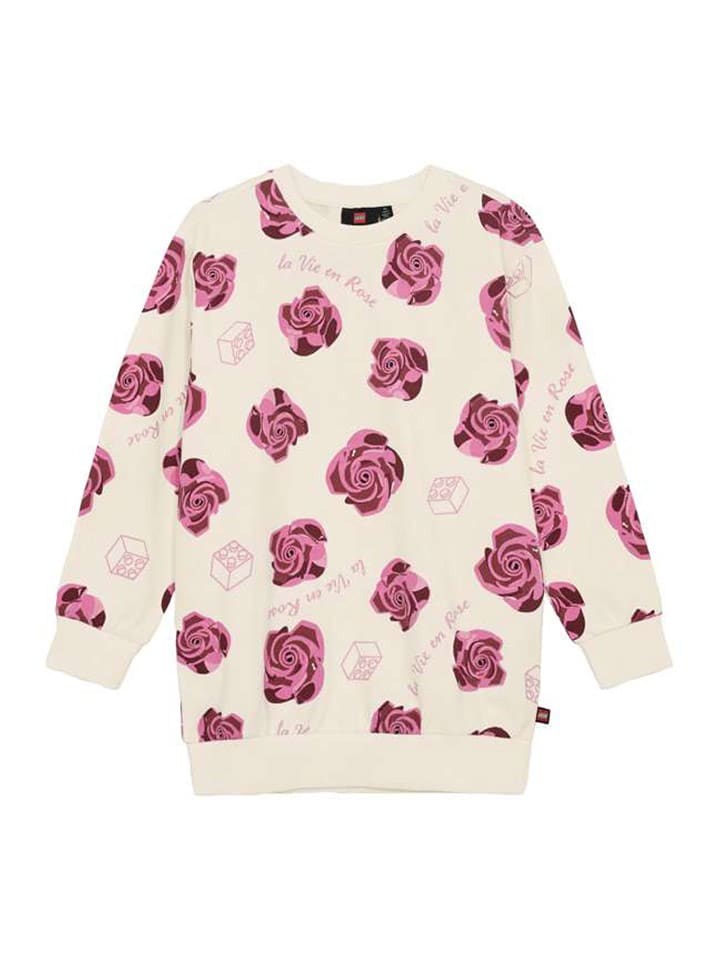 LEGO Tunika in Creme/ Pink - 128