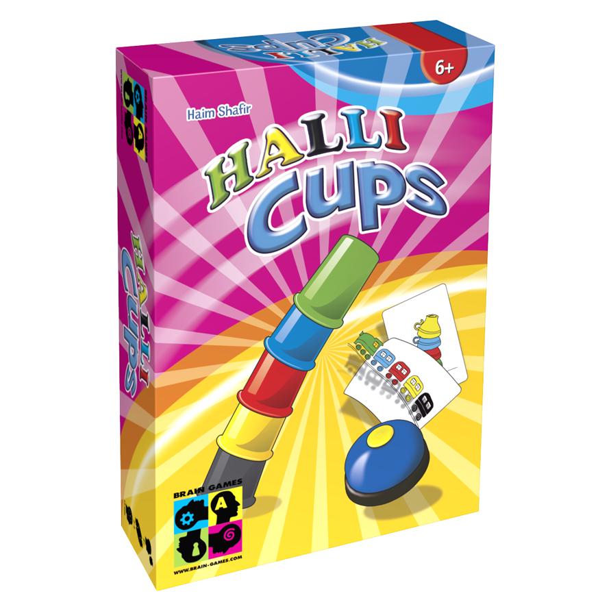 Brain Games Game Halli Cups (Multilingual, 2 - 4 Spieler) (BRG#HCUPS)