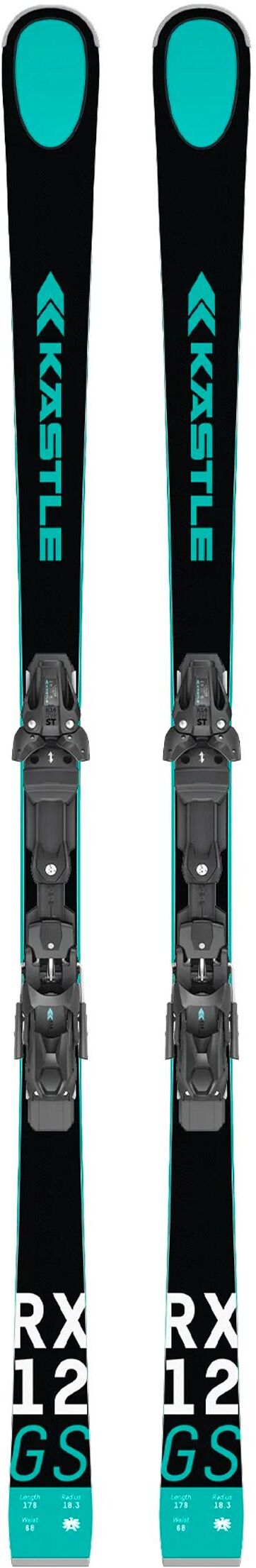 Kastle  - Pack Ski Rx12 Gs Premium - 168 + K12 Gw Full Black 85mm - Ski