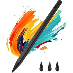 PowerGuard Magnetischer iPad Stylus Pen, Stylus, Schwarz
