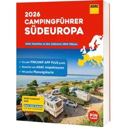 ADAC Campingführer 2026 inklusive ADAC Campcard Sprache Deutsch für Südeuropa