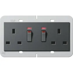 Gira Doppelsteckdose 13A 278428