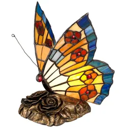Elstead Lighting Orange Butterfly Tischleuchte LED Bronze