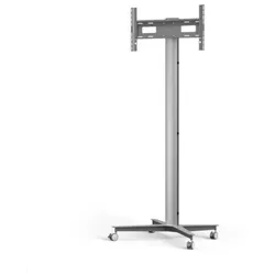 SMS Icon FH MT 1450 mobiler Monitorständer bis 75 Zoll, silber (K12-025-7)