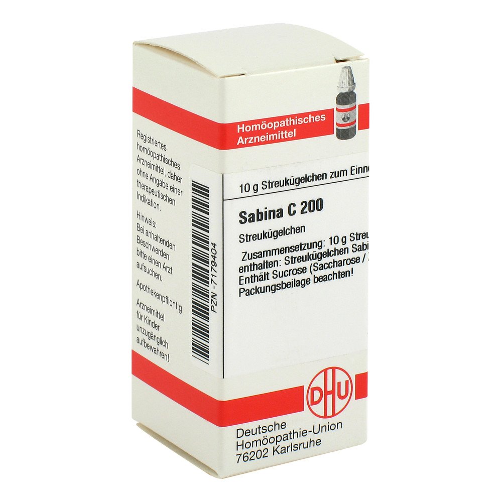 DHU-Arzneimittel GmbH & Co. KG Sabina C200 Globuli 07179404