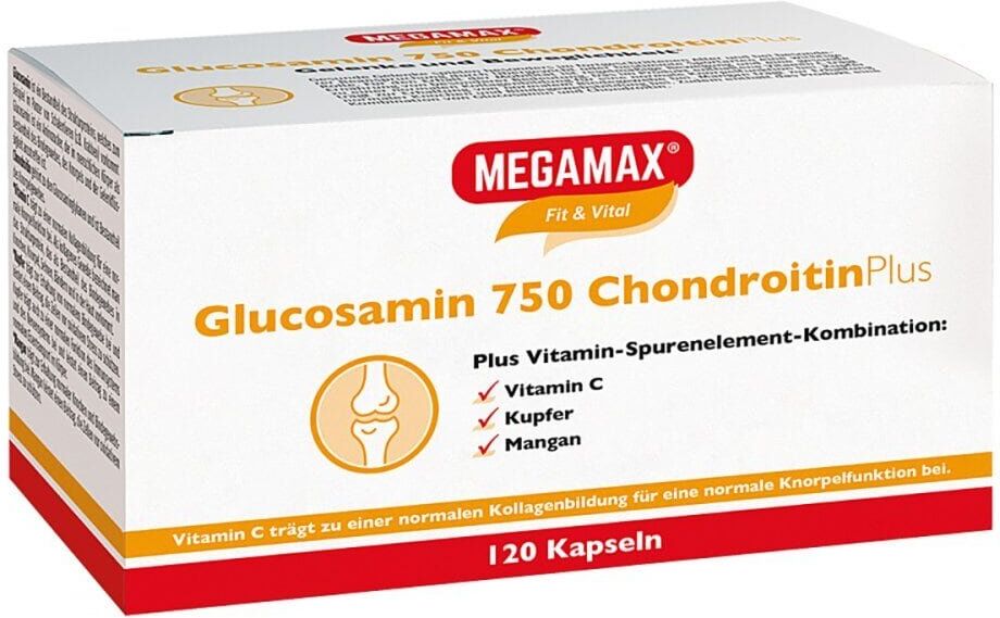 Glucosamin 750 Chondroitin Plus Megamax Kapseln 120stk