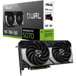 ASUS Dual GeForce RTX 5070 12GB GDDR7 OC Edition Gaming Grafikkarte