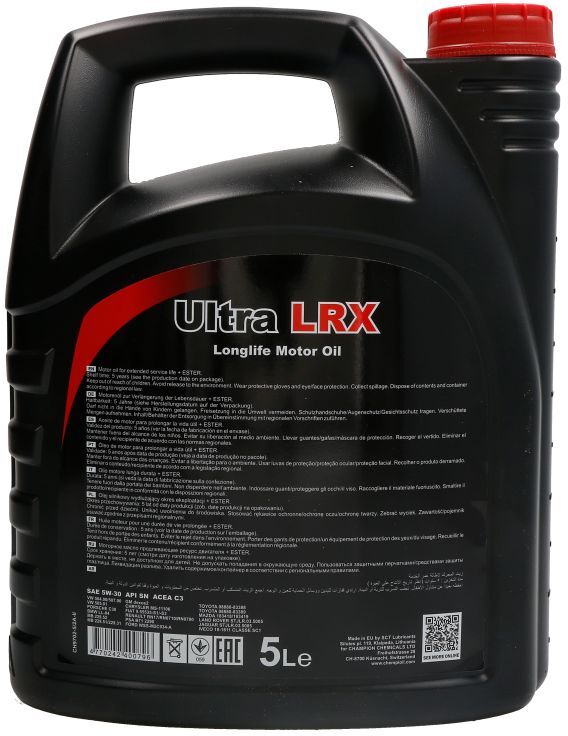 Meritum24 Moottoriöljy Chempioil Ultra Lrx 5w30 5l 5l