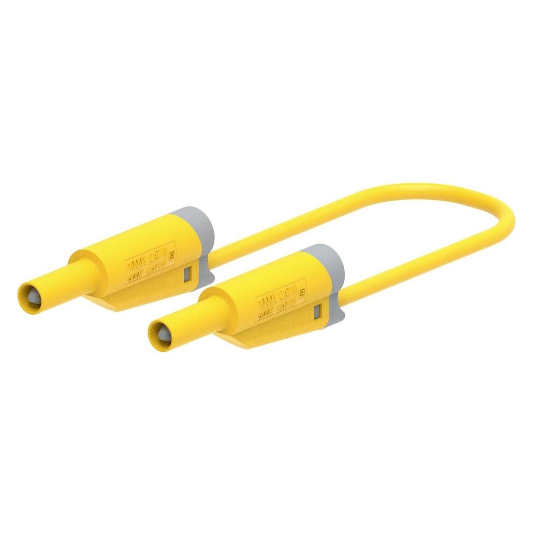 Electro PJP 2714-IEC-CD1-50J Messleitung 50 cm Gelb 1 St. (2714-IEC-CD1-50J)