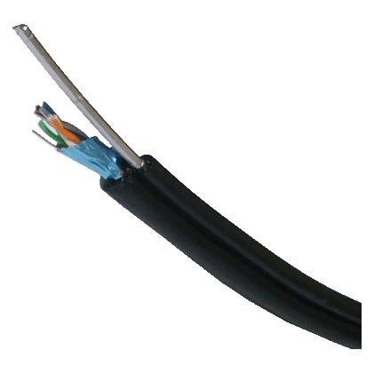 Datacom FTP drát Cat5e samonosný OUTDOOR blk (FTP, CAT5e, 100 m) (1388)