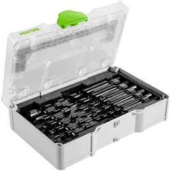 Festool, Bohrereinsatz, Schlangenbohrer-Set SYS3 S 76-SB CE-SORT/6 (10, 12, 14, 16 Millimeter, 6, 8)
