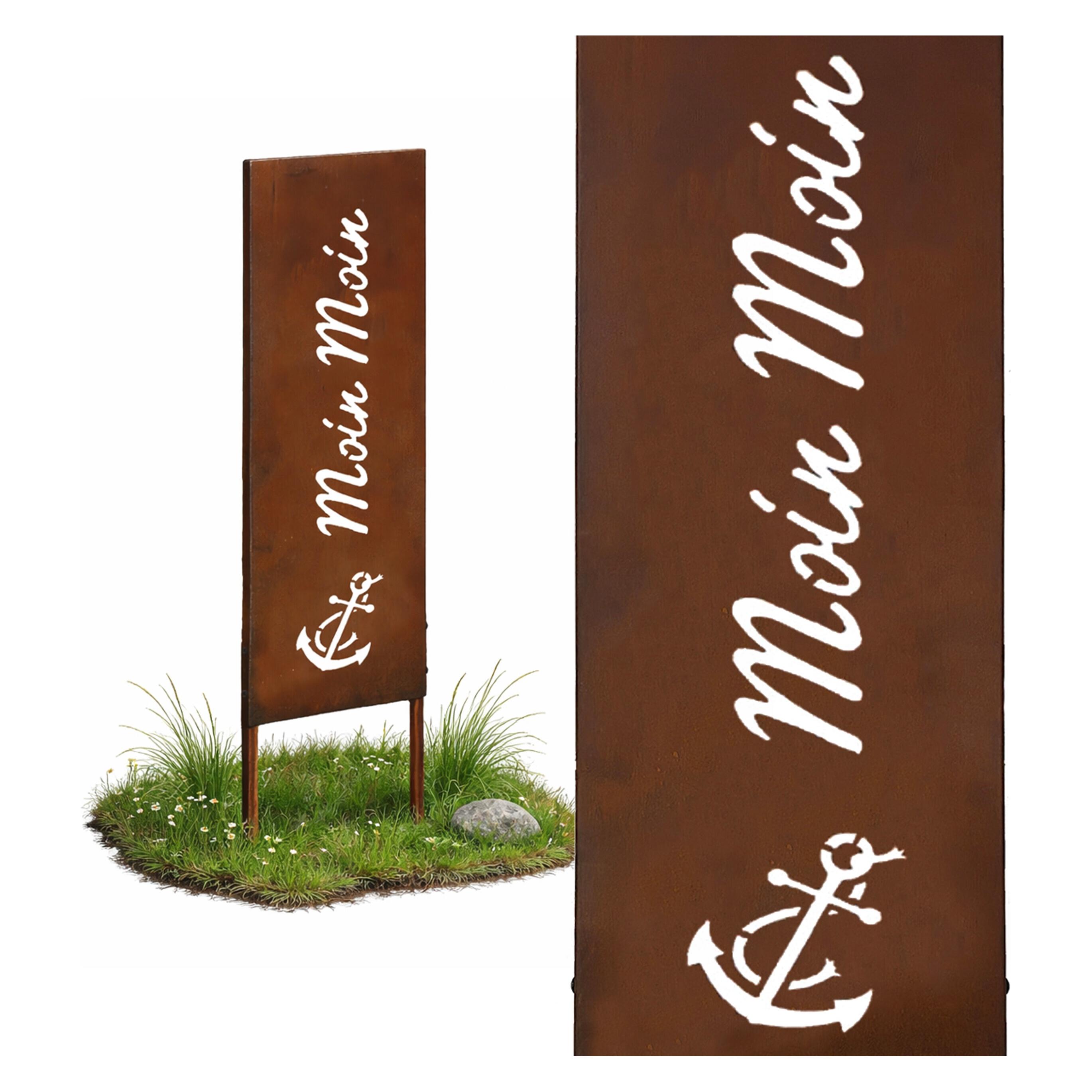 Relaxdays Edelrost-Gartendeko (4052025835453)