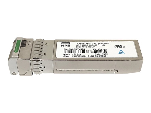 HPE X130 - SFP+-Transceiver-Modul - 10GbE - 10GBASE-BiDi (JL740A)
