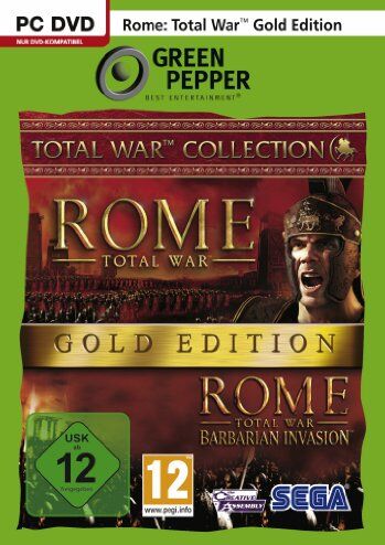 SEGA - Rome: Total War Gold [Green Pepper] - Preis vom 08.10.2026 07:26:42 h