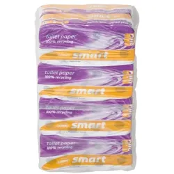 wepa Smart Toilettenpapier 3-lagig - 64 Rollen weiß