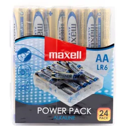 Maxell Alkaline LR6 AA Batterien 24er Box – langlebige Energie