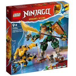 LEGO® NINJAGO® 71794 Lloyds und Arins Training-Mechs