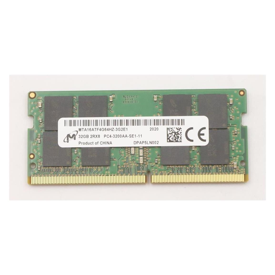 Lenovo SODIMM,32GB, DDR4, 3200 (3200 MHz, DDR4-RAM, SO-DIMM) (5M30V06807)
