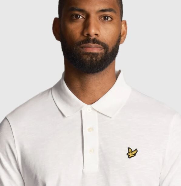 Polo Lyle&scott Slub Hombre Blanco S