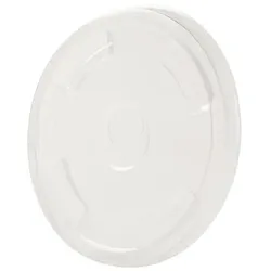 BIOZOYG 50 Stück Einwegdeckel Ø 97mm aus Biokunststoff, kompostierbar, Flachdeckel, biologisch abbaubar, nachhaltige Plastikdeckel aus PLA