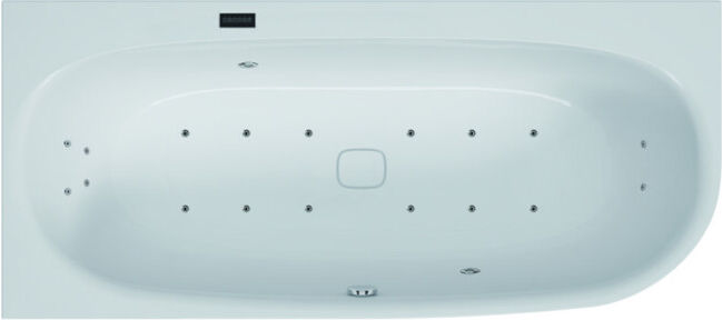 Hoesch Whirlpool iSensi Coin 1600x750 gauche Monolith, système iSensi, moteur à gauche (3970i.010305002)