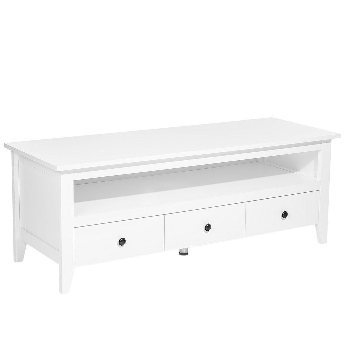 Beliani TV-meubel Berkeley - Wit - MDF