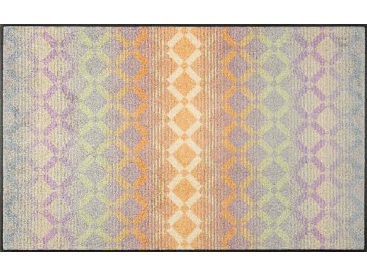 Wash+Dry Fußmatte, Diamond Melody 75x120cm, innen und außen, waschbar, bunt