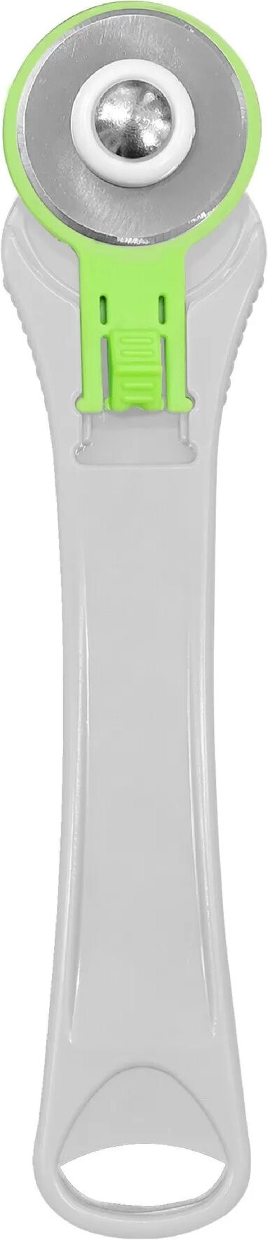 INF Cutter rotatif 28mm avec lame en acier au carbone pour la découpe de tissu Gris