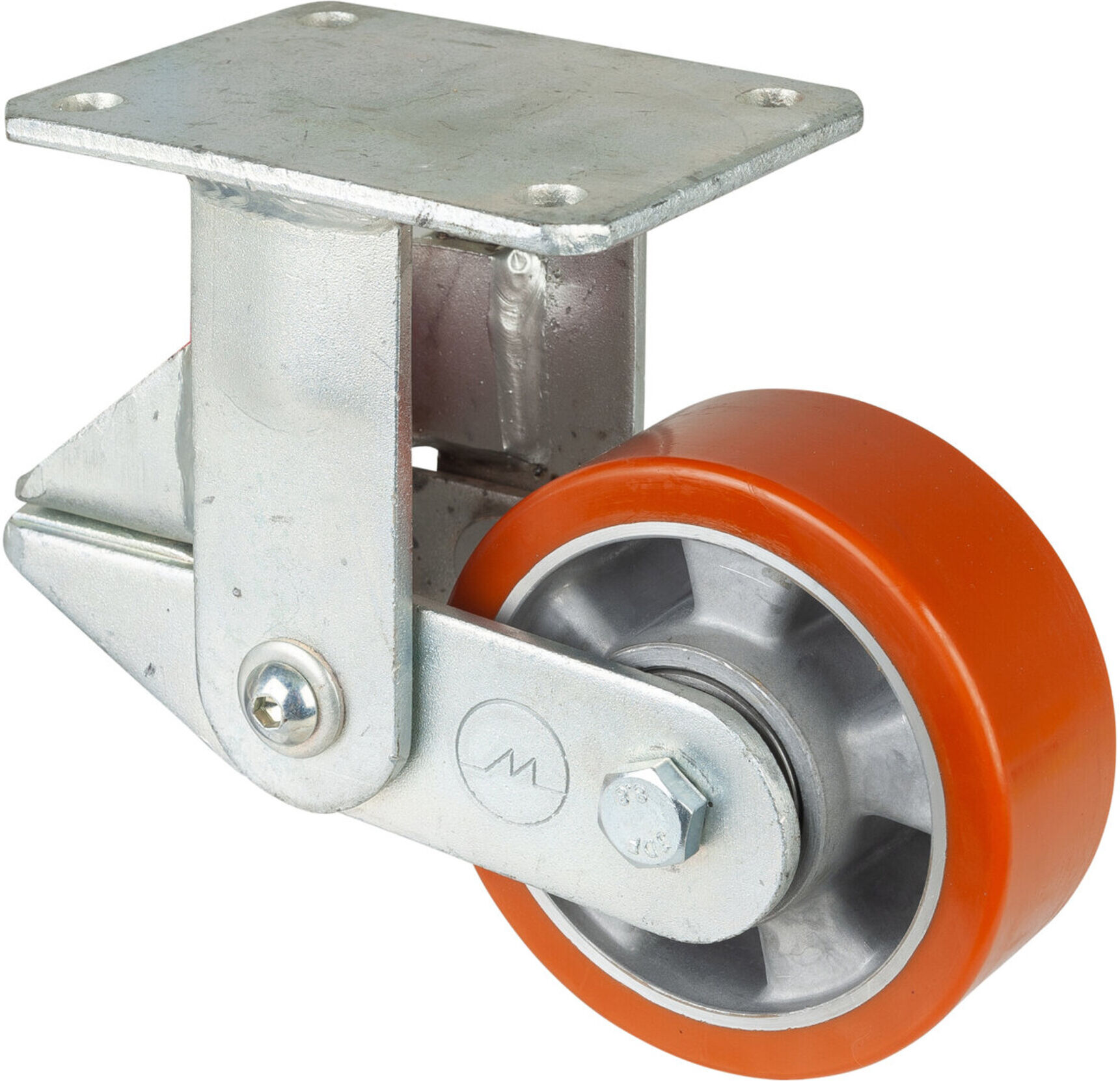 BS Rollen Gefederte Schwerlastrolle (T110.B90.125))