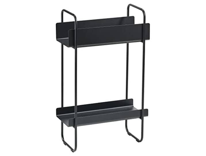 Zone Denmark A-Console Table Konsolentisch, Beistelltisch und Dekotisch aus Metall, Schmal, 48 x 24,2 x 77,7 cm, Schwarz