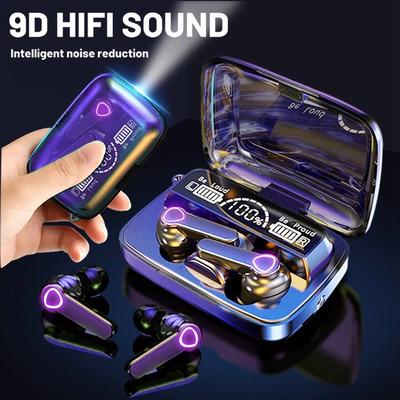 Uplifted Trends LED Display Wireless Earbuds Bluetooth Headset For Sports And Everyday Listening LED Display Wireless Earbuds Bluetooth Headset For Sports And Everyday Listening